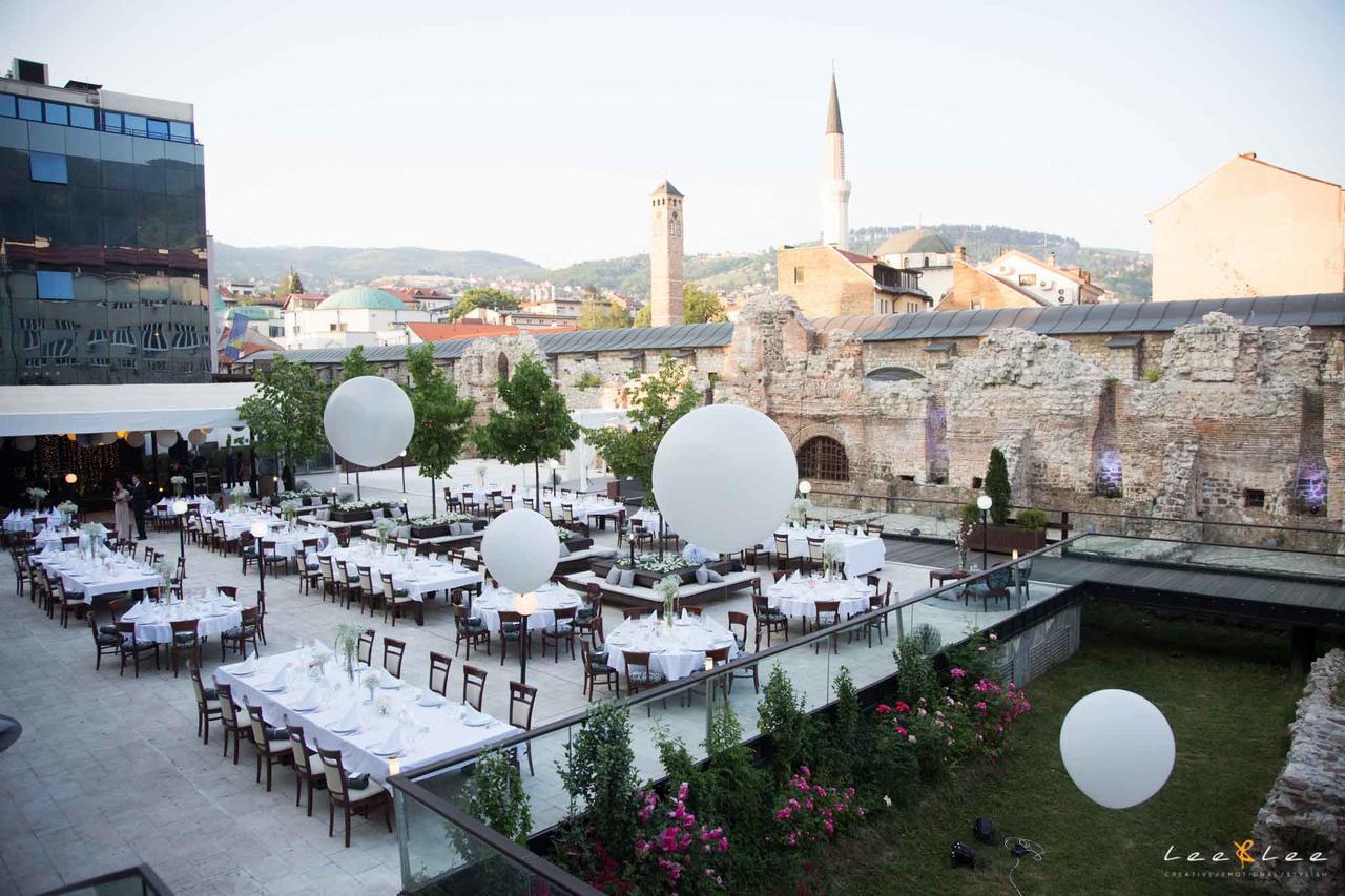 Hotel Europe Sarajevo Ngoại thất bức ảnh Terrace of the Museum of the City of Sarajevo